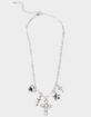 RSQ Cross/Star/Heart Charm Necklace image number 1