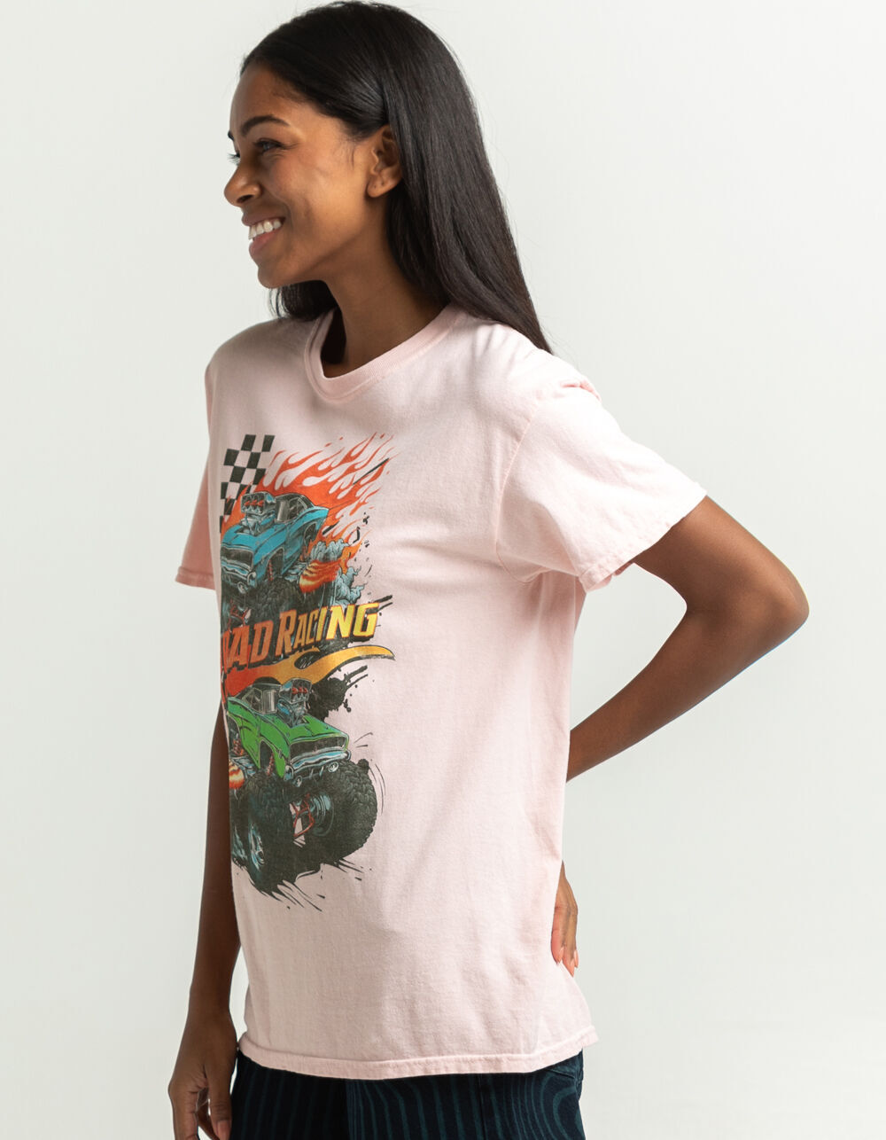 FULL TILT Race Womens Oversized Tee 