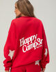 HAPPY CAMP3R USA Womens Crewneck Sweatshirt image number 2