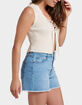 QUIKSILVER Sandbar Sleeveless Lace Up Womens Sweater image number 2
