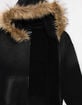 RSQ Mens Fur Trim Oversized Zip-Up Hoodie image number 2