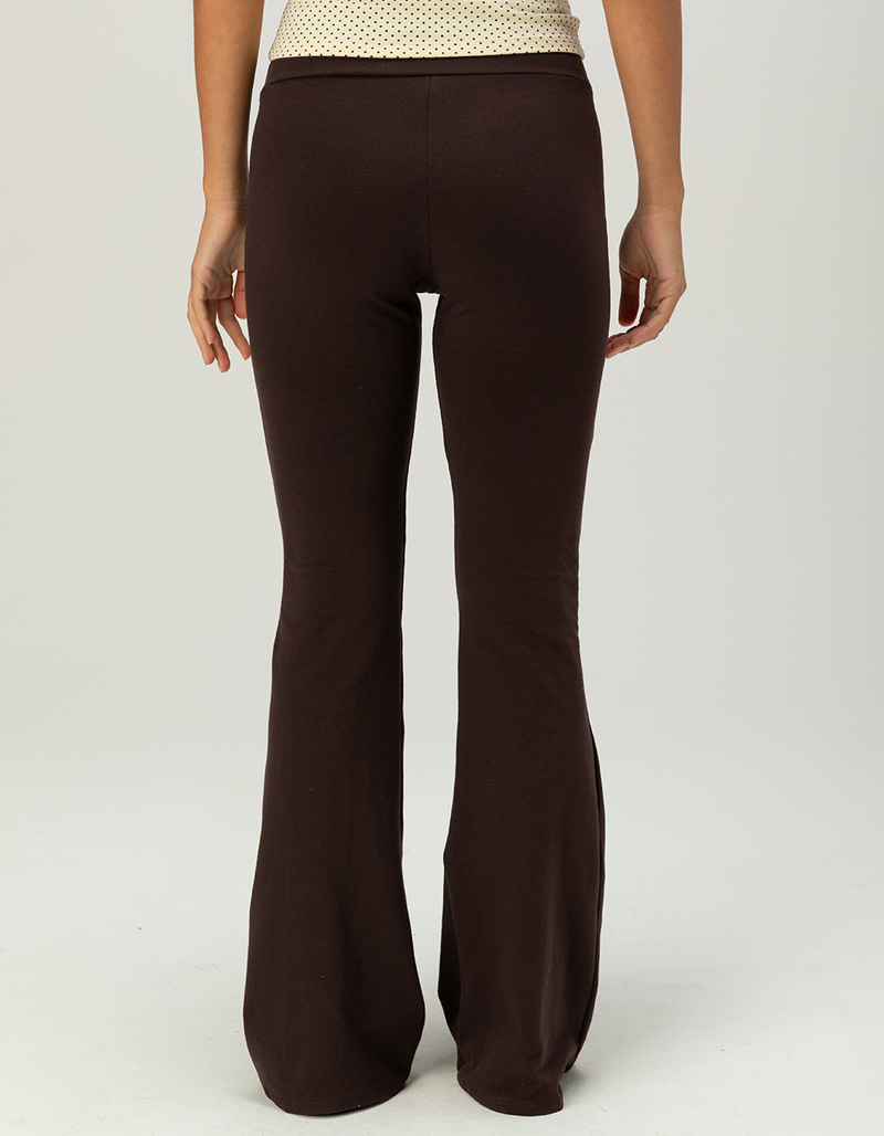 TILLYS Womens Crossover Flare Pants image number 3