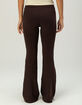 TILLYS Womens Crossover Flare Pants image number 4