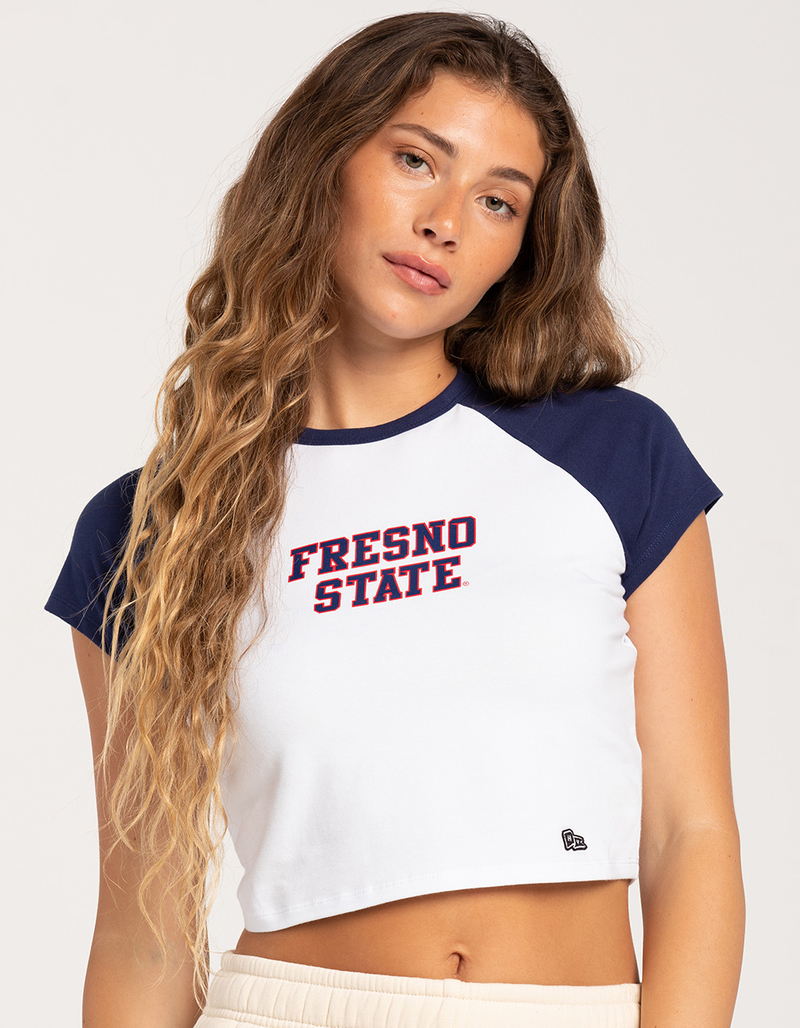 HYPE AND VICE Fresno State Womens Raglan Tee image number 0