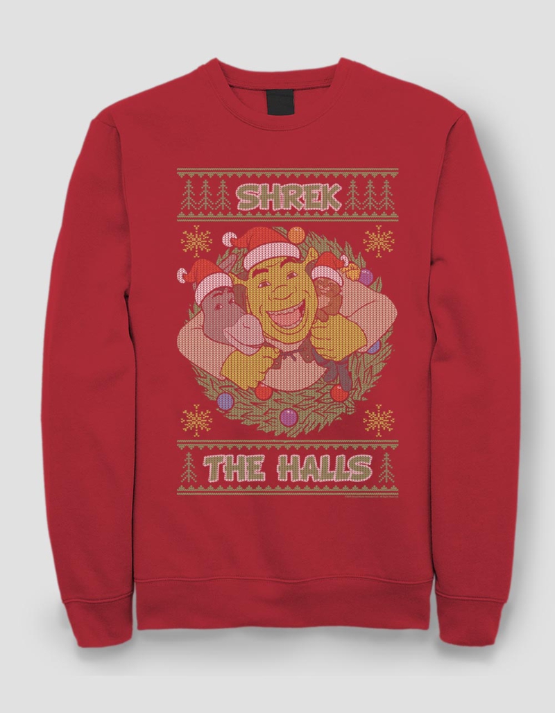 SHREK Hall Holiday Unisex Holiday Sweatshirt image number 0