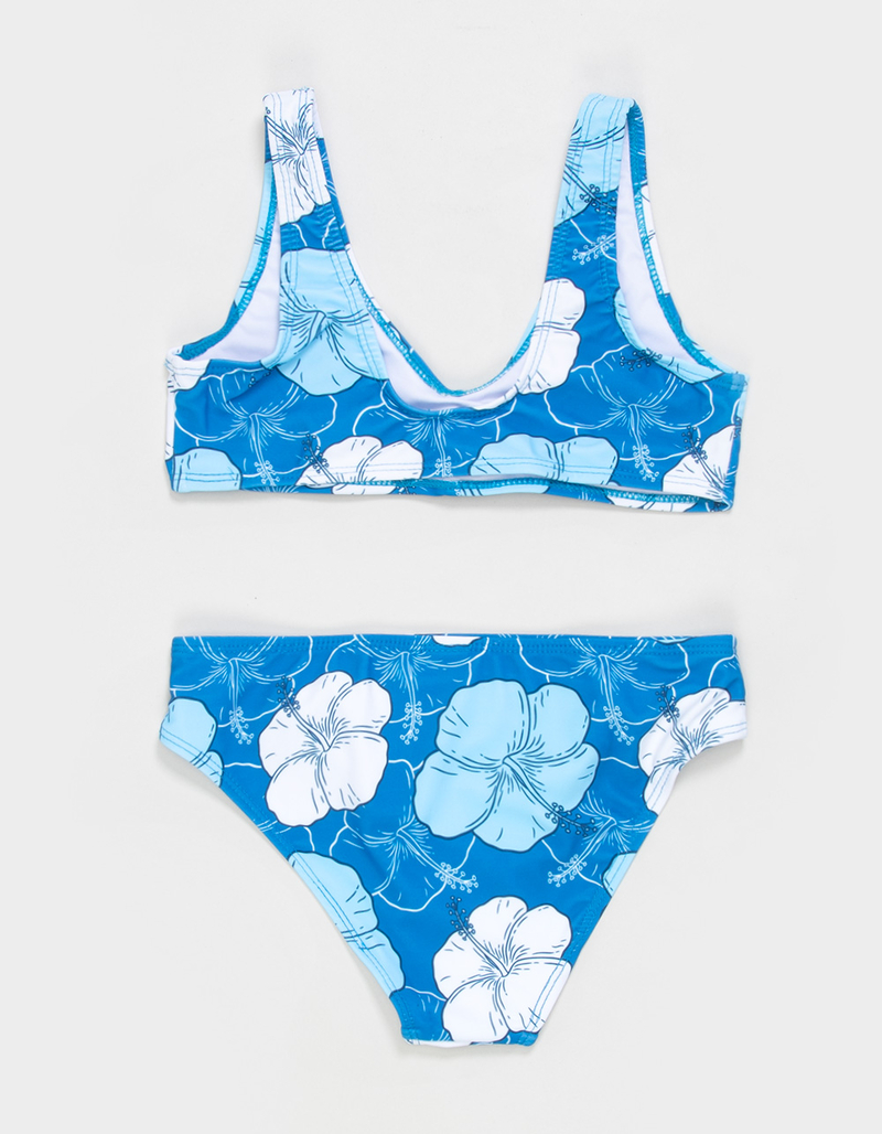 CORAL & REEF Blue Dream Girls Bralette Bikini Set image number 1