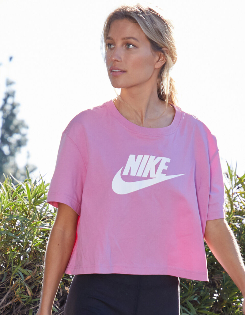 NIKE Womens Crop Tee image number 0