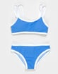 FEATHER 4 ARROW Marina Blue Girls Bralette Bikini Set image number 1