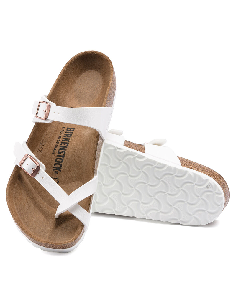 BIRKENSTOCK Mayari Womens White Sandals image number 2