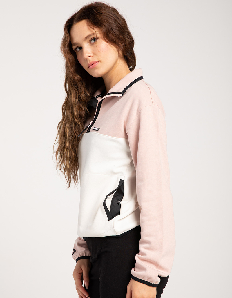 CONVERSE Popover Half Zip Womens Pullover image number 3