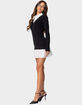 EDIKTED Two In One Collared Sweater Dress image number 1