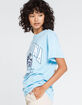 THE ORIGINAL RETRO BRAND UNC University of North Carolina Tar Heels Womens Oversized Tee image number 3
