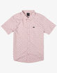 RVCA That'll Do Print Boys Button Up Shirt image number 1