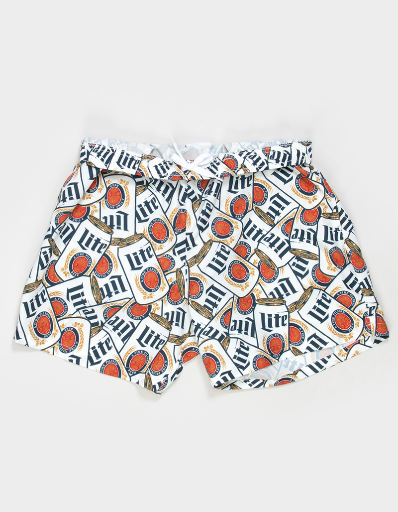 MILLER LITE Can Jam Mens Swim Trunks image number 6