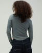 BDG Urban Outfitters Drake Henley Womens Long Sleeve Top image number 4