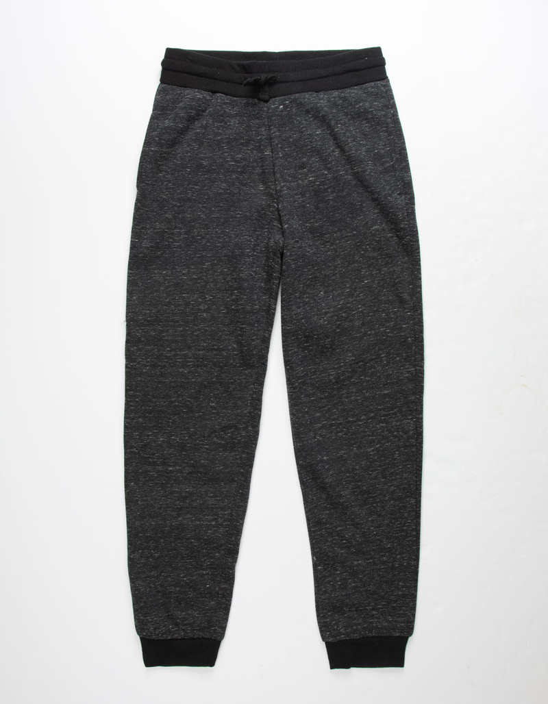 HOLLYWOOD Eli Sherpa Black Boys Jogger Pants image number 0