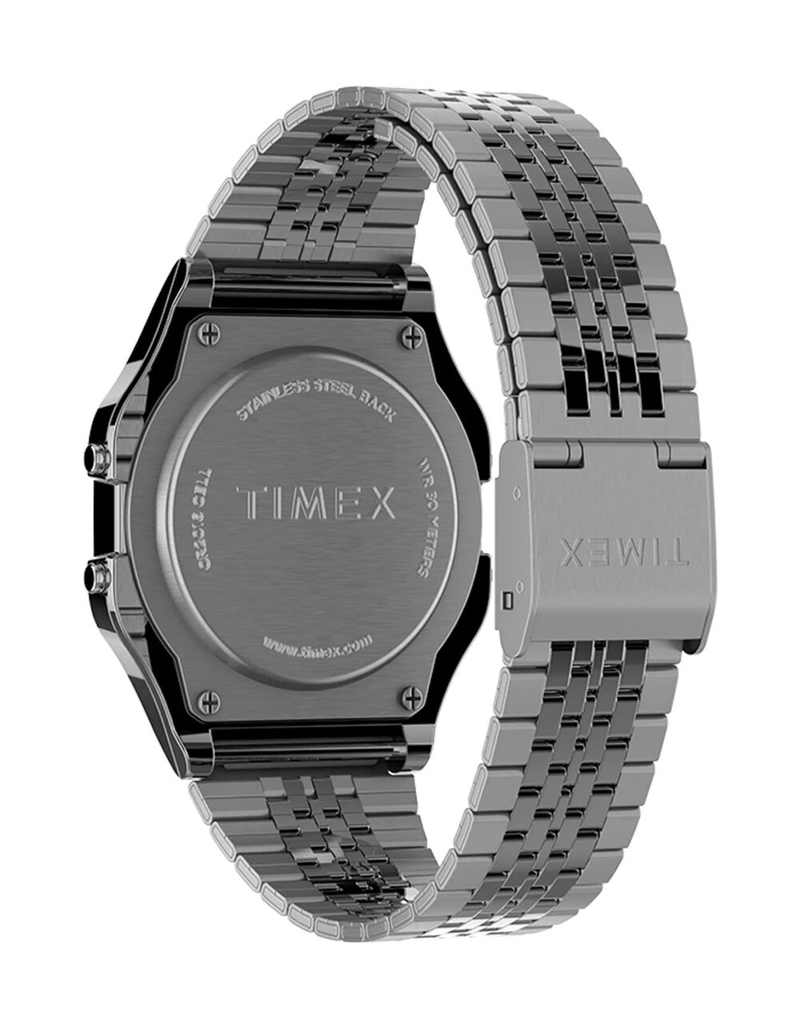 TIMEX T80 Rainbow 34mm Stainless Steel Bracelet Watch image number 3