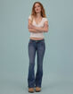 RSQ Ultra Low Rise Womens Bootcut Jeans image number 1