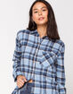 FULL TILT One Pocket Womens Boyfriend Flannel image number 1