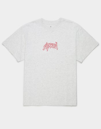 RIP CURL Archive Goth Embroidery Mens Tee RIP CURL Archive Goth Embroidery Mens Tee Primary Image
