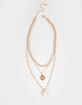 FULL TILT Coin Layered Necklace image number 1