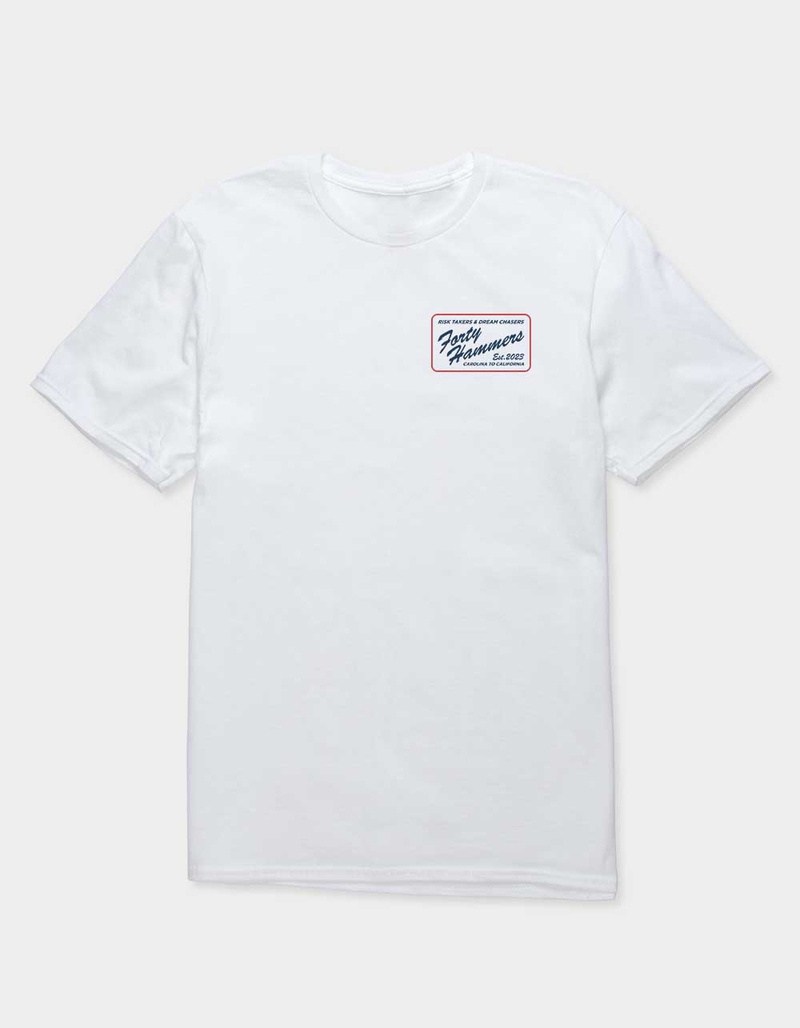 FORTY HAMMERS Risk Takers Unisex Tee image number 1