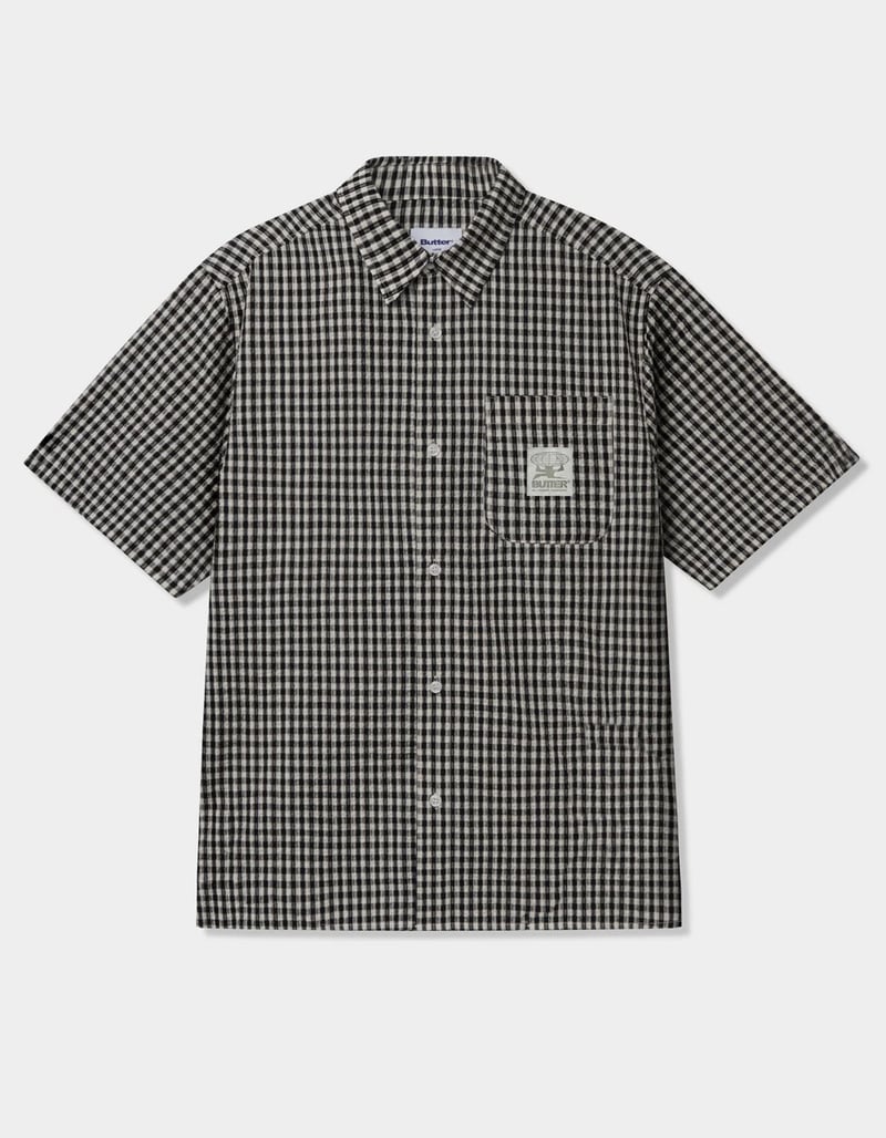 BUTTER GOODS Equipment Mens Button Up Shirt image number 0