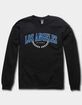 LOS ANGELES Olive Branch Unisex Crewneck Sweatshirt image number 1