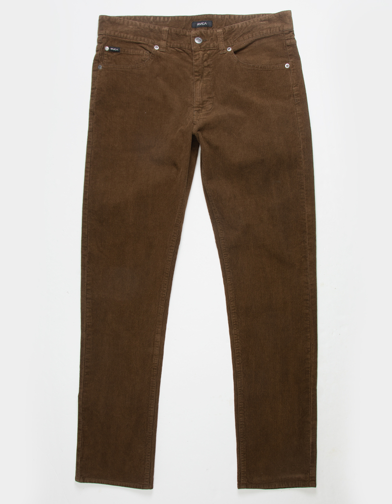RVCA Daggers Pigment Mens Corduroy Pants BROWN Tillys