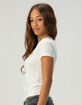 FULL TILT Shell Womens Baby Tee image number 3