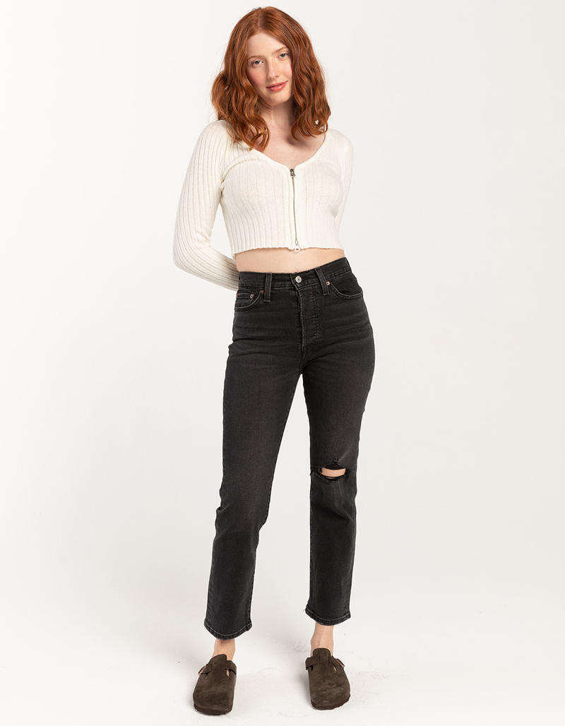 LEVI'S Wedgie Straight Womens Jeans - Cut And Dry image number 0