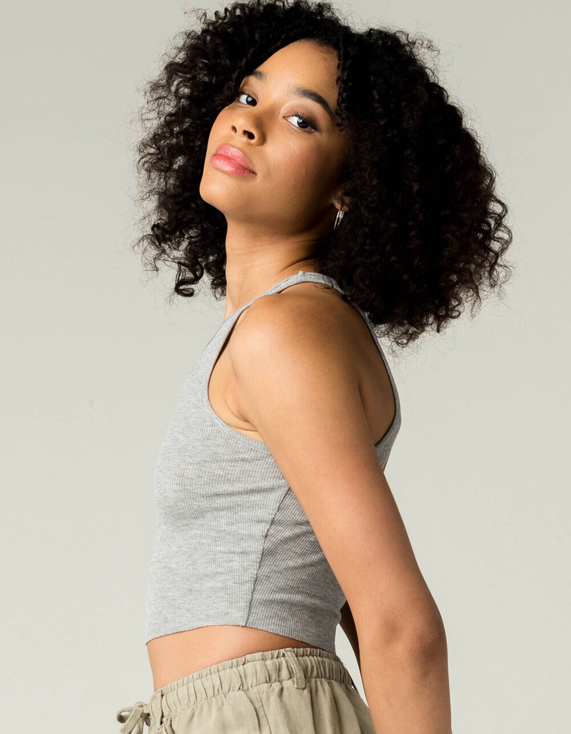 FREE PEOPLE FP Movement High Neck Ribbed Womens Crop Tank image number 1