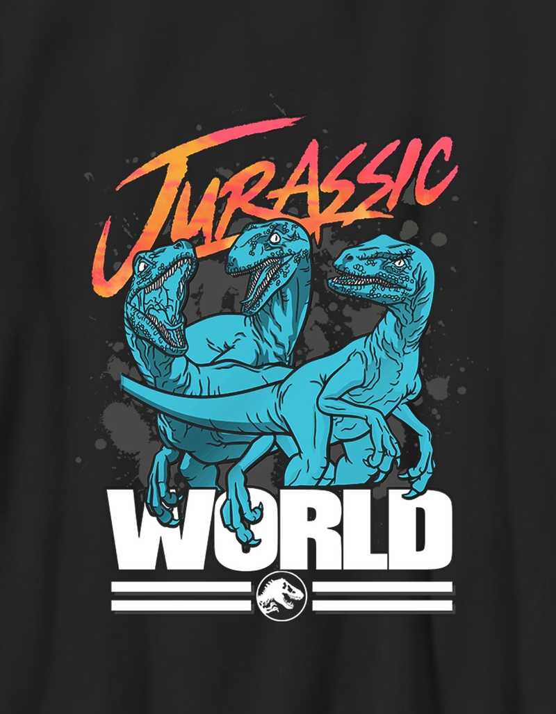 JURASSIC WORLD REBIRTH Raptor Group Unisex Kids Tee image number 1