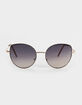 RSQ Metal Cat Eye Sunglasses image number 2
