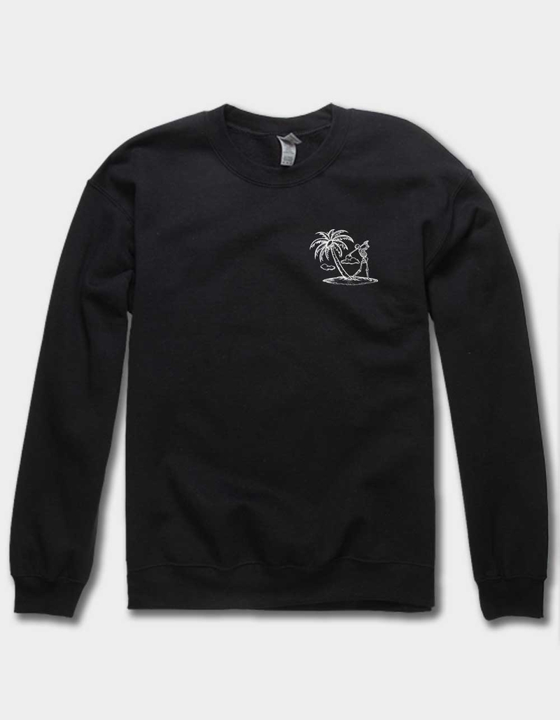 GOLF Lost Palms Country Club Unisex Crewneck Sweatshirt BLACK Tillys