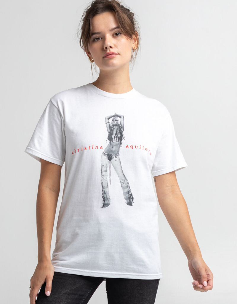 Christina Aguilera Womens Oversized Tee image number 0