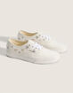 VANS Authentic Womens Floral Embroidered Shoes image number 2