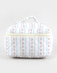 TILLYS Quilted Stripe Cosmetic Bag image number 1