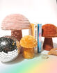 GOLDEN HOUR Velvet Mushroom Jewelry Holder image number 3