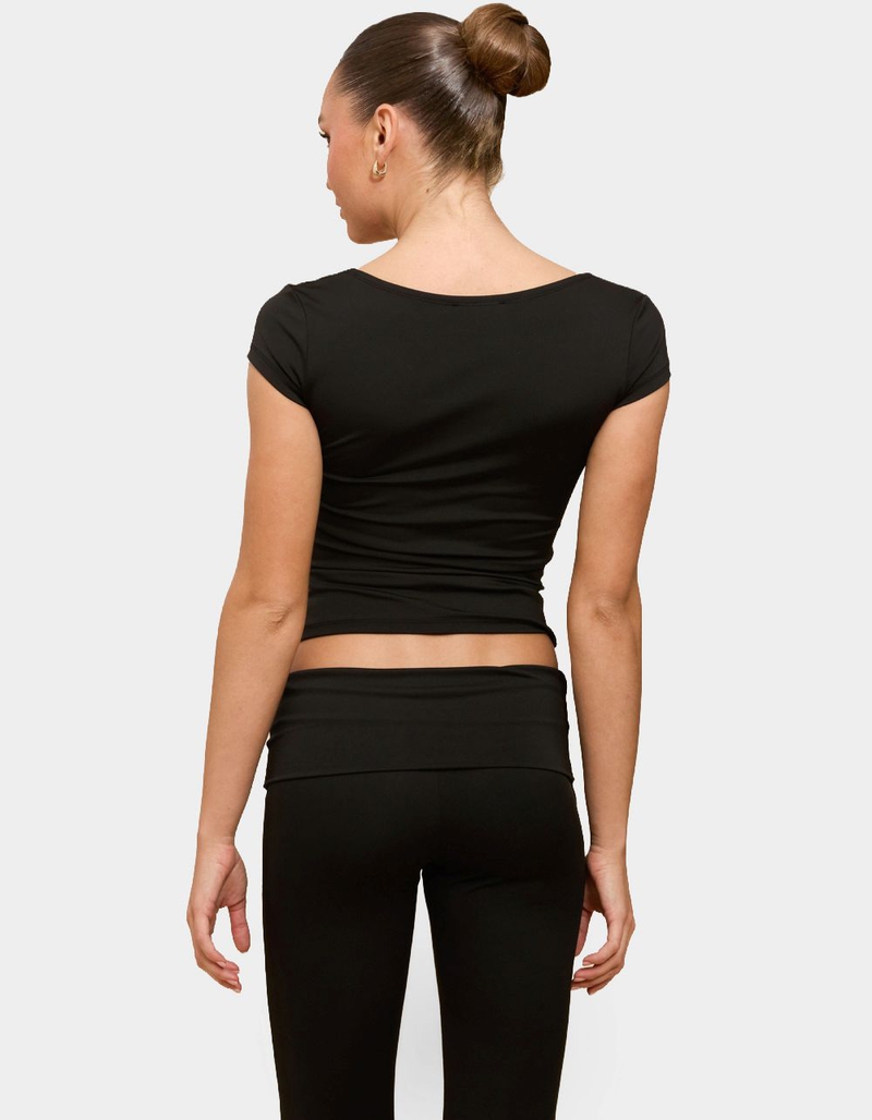 EDIKTED Delaney Square Neck Top image number 2