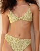 DIPPIN' DAISY'S Zen Knotted Triangle Bikini Top image number 4