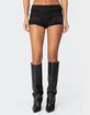 EDIKTED Maisley Sheer Lace Shorts image number 1