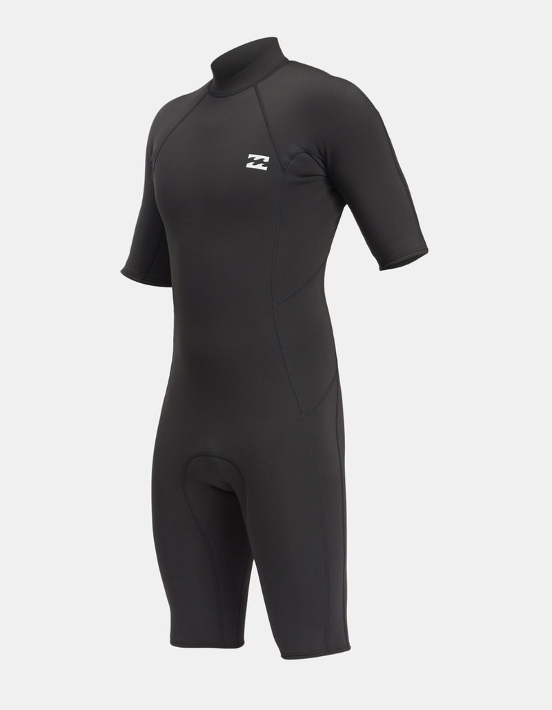 BILLABONG 2/2 Absolute Back Zip Short Sleeve Mens Spring Wetsuit image number 2