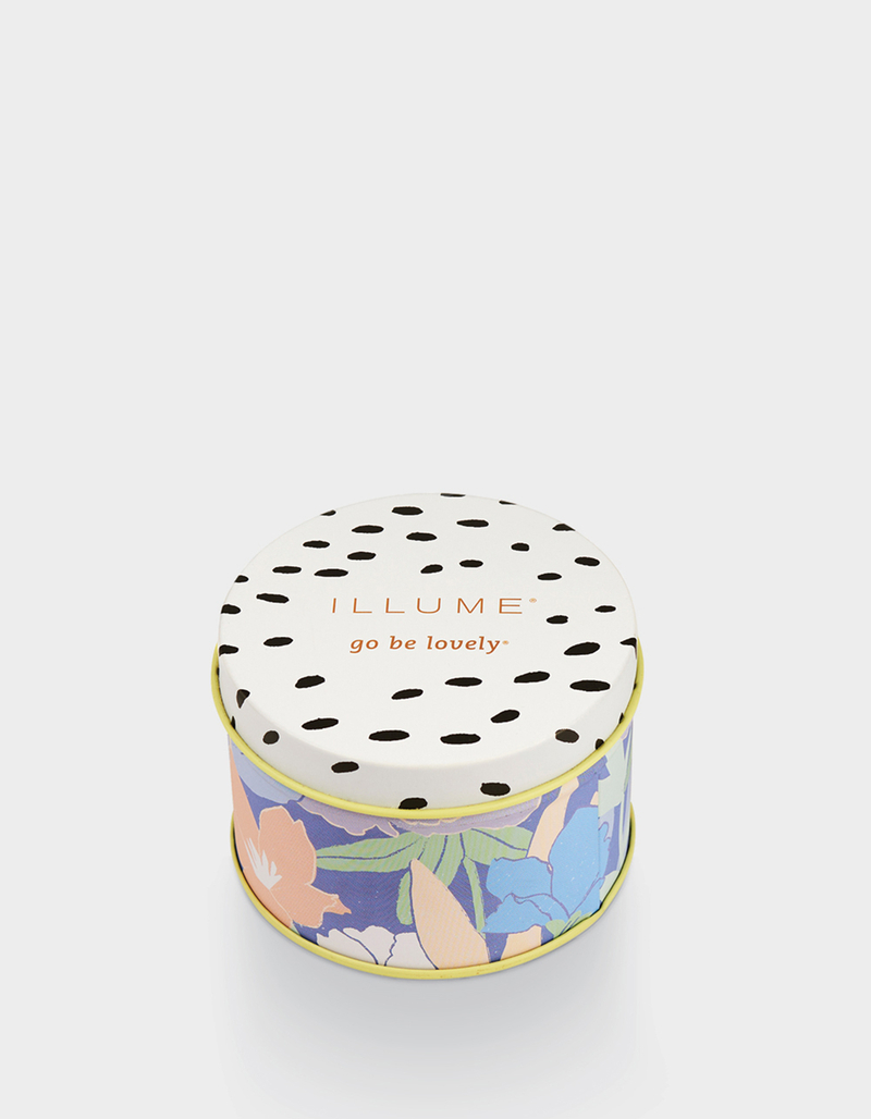 ILLUME Citrus Crush Fleur Tin Candle image number 0