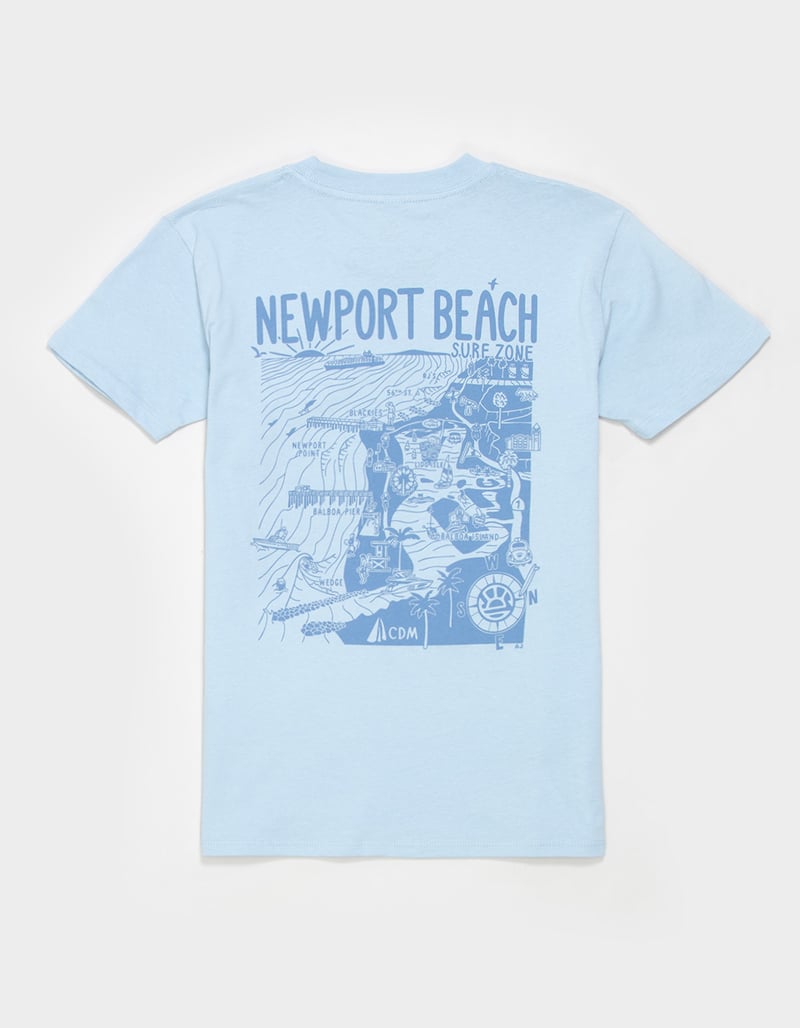 DISTANT LOCAL Newport Beach Girls Boyfriend Tee image number 0
