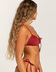 DAMSEL Texture Cinch Bralette Bikini Top image number 2