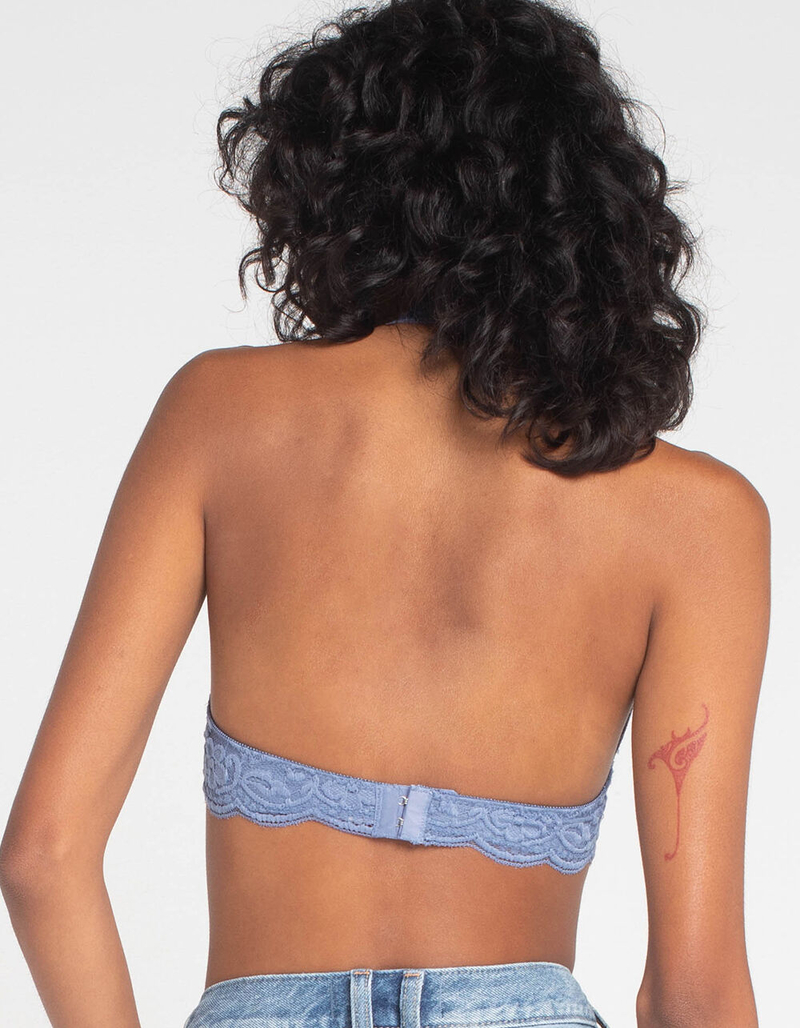FULL TILT Haley Lace Slate Blue Bralette image number 2