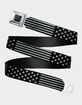 BUCKLE-DOWN Ford Trucks Americana Stars & Stripes Seatbelt Belt image number 1