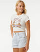 RIP CURL Cosmic Sky Womens Crop Tee image number 2