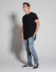 RSQ London Panel Mens Skinny Jeans image number 2